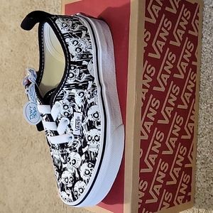 Nwt vans glow in the dark skull shoes unisex